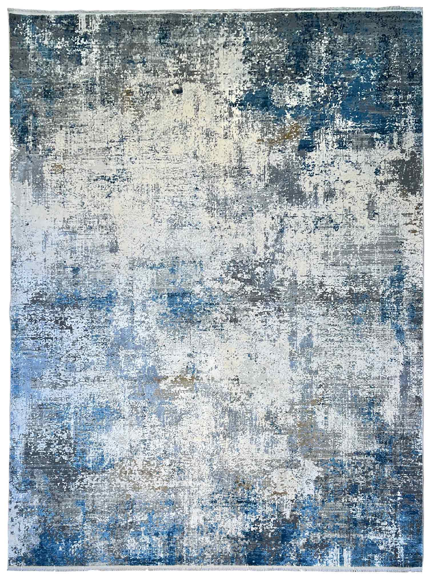 Diamond Carpet Blue/Grey/Gold 953 | DIAMOND EXCLUSIVE