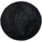 Soft 219 Black Round Rug | SOFT
