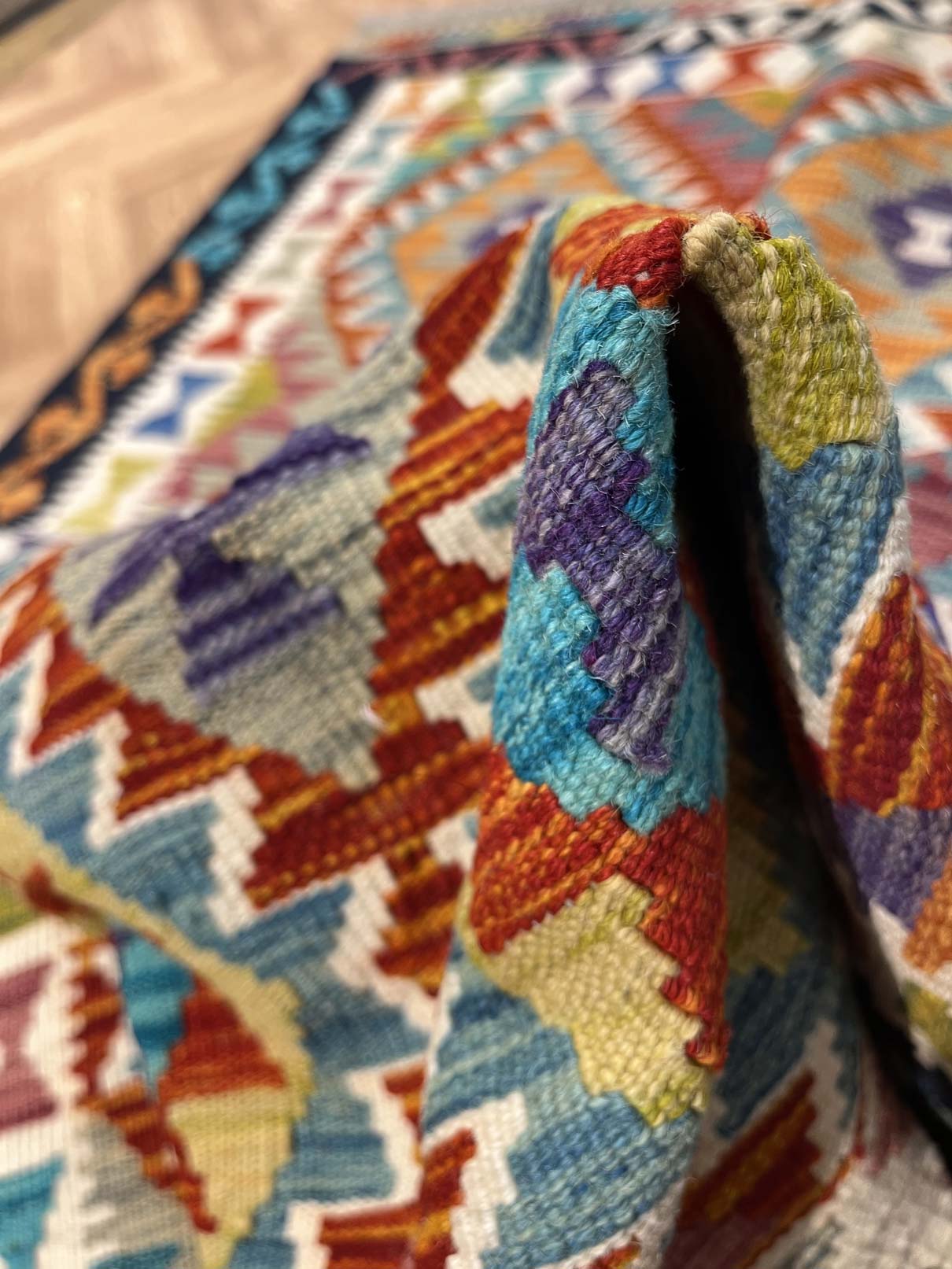 שטיח קילים 662 צבעוני 156*96 | KILIM