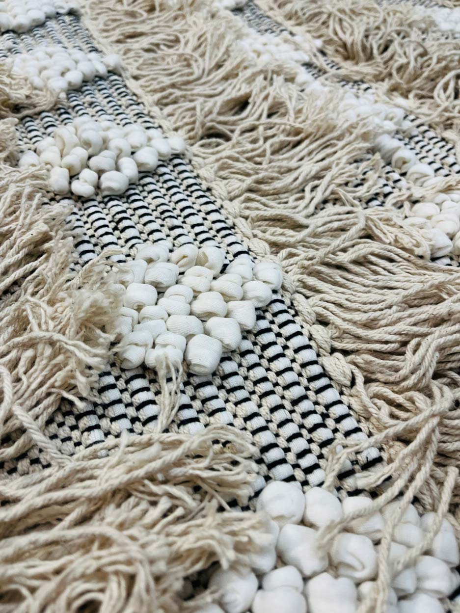 שטיח כותנה נורדי 295 בז'