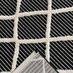 שטיח ורונה שחור/לבן 267