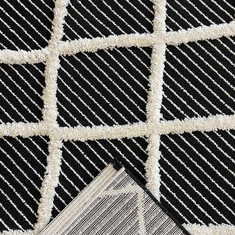 שטיח ורונה שחור/לבן 267