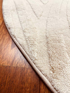 Round Alfi Rug 471 Beige | ALFI