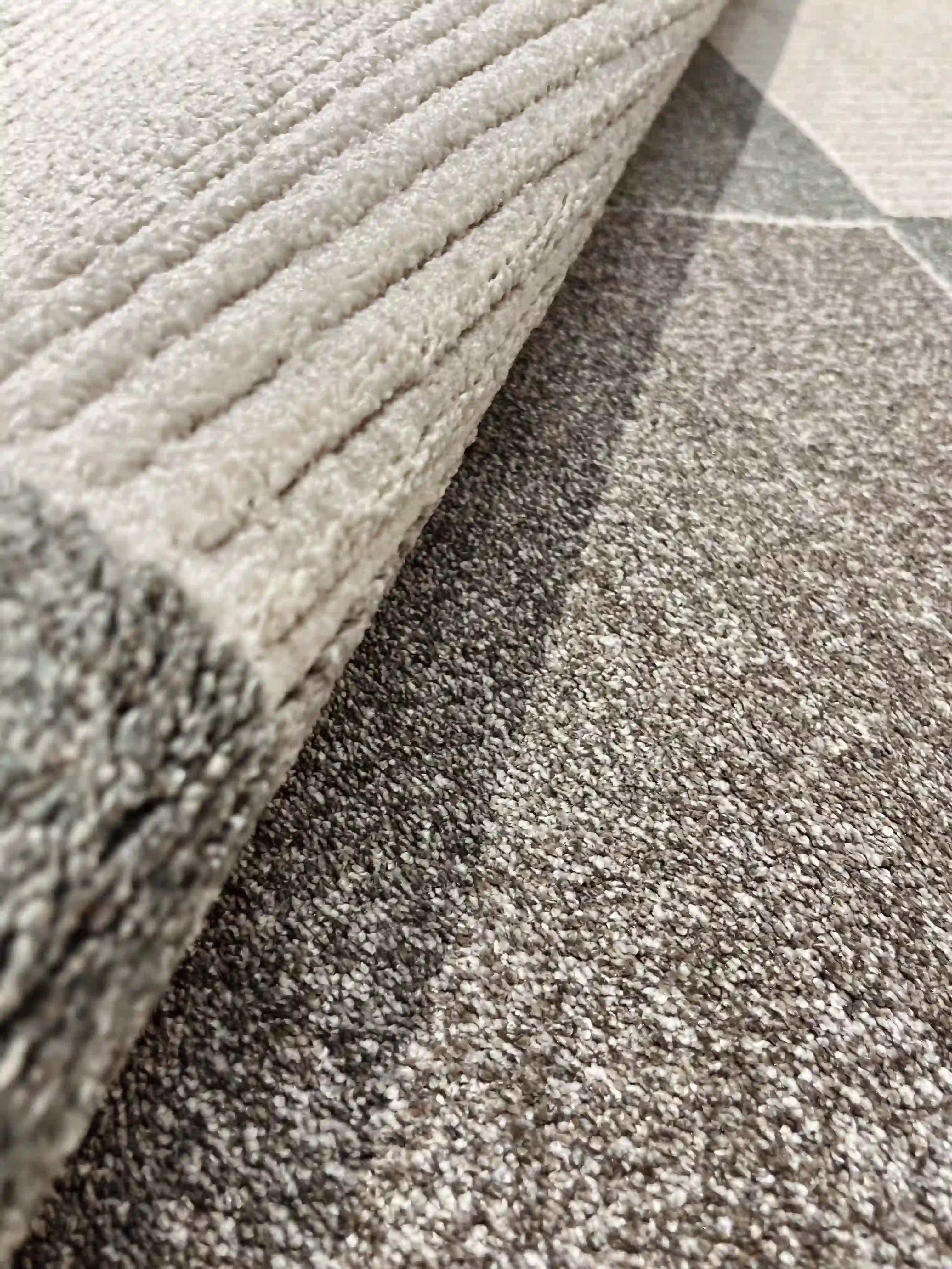 שטיח פרייה 337 02 קרם/אפור/זית | FREYA