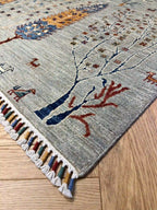 שטיח סראפי 652 01 טורקיז/צבעוני 237*168 | SERAPI