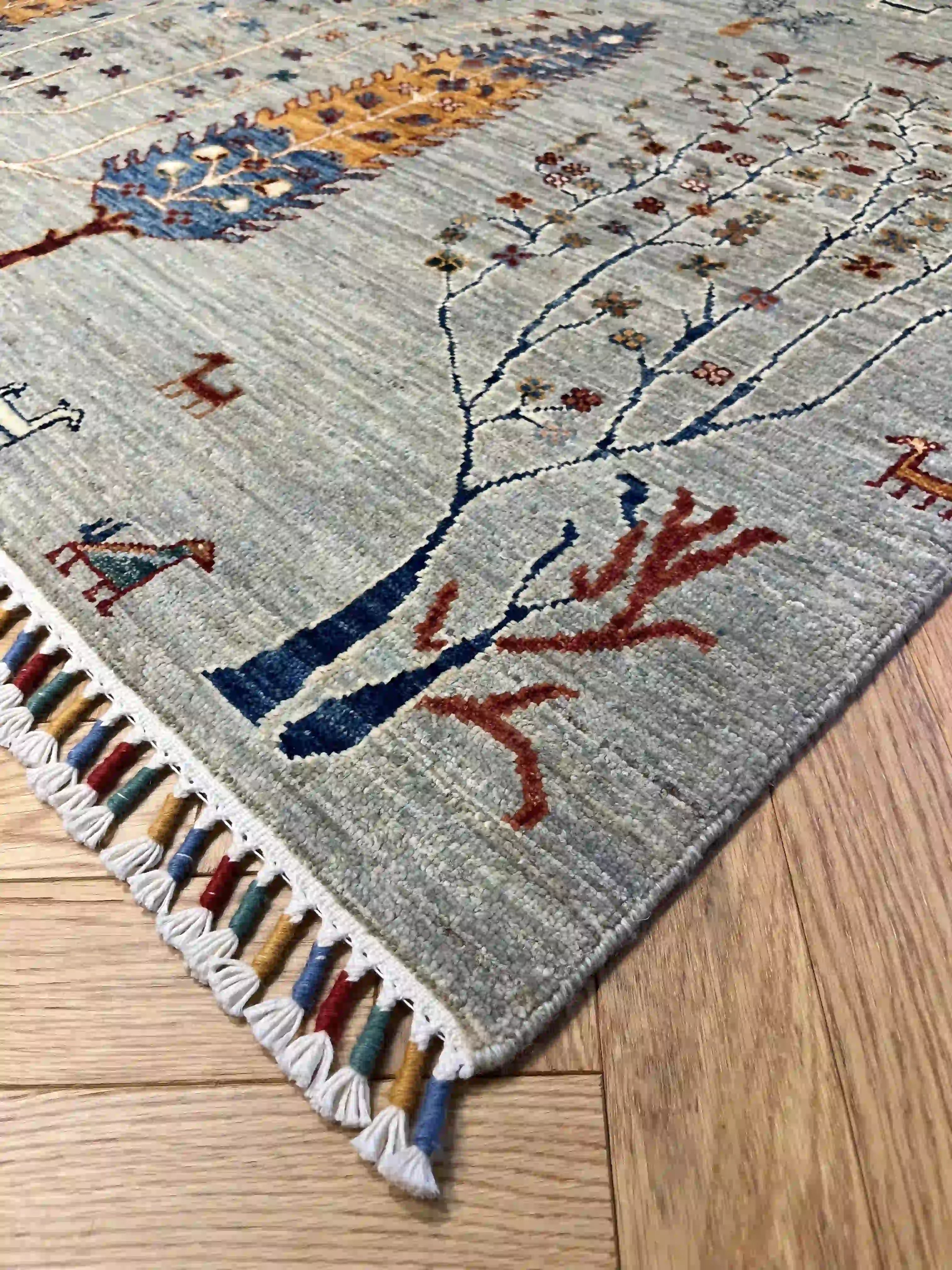 שטיח סראפי 652 01 טורקיז/צבעוני 237*168 | SERAPI