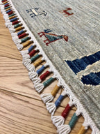 שטיח סראפי 652 01 טורקיז/צבעוני 237*168 | SERAPI