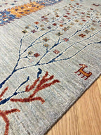 שטיח סראפי 652 01 טורקיז/צבעוני 237*168 | SERAPI