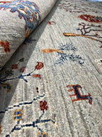 שטיח סראפי 652 01 טורקיז/צבעוני 237*168 | SERAPI