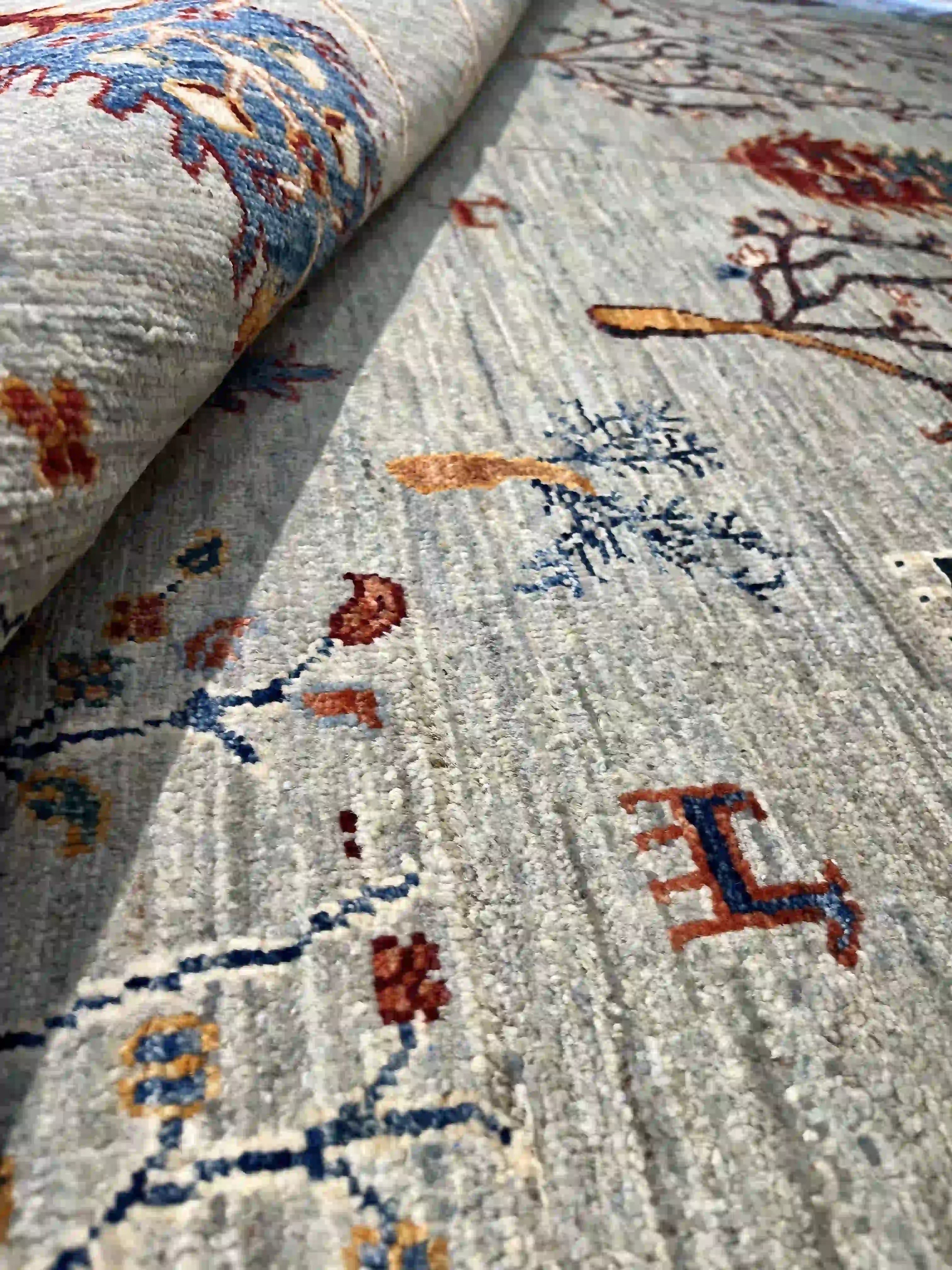 שטיח סראפי 652 01 טורקיז/צבעוני 237*168 | SERAPI