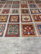 שטיח סראפי 652 02 כחול/צבעוני 238*168 | SERAPI