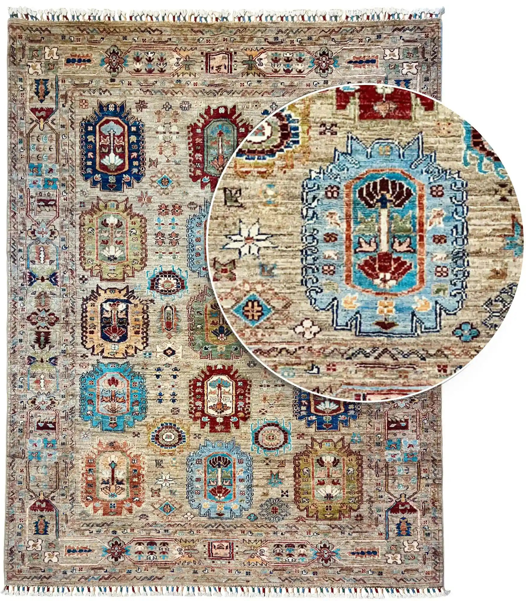 שטיח אריאנה 653 01 בז'/צבעוני 236*169 | ARIANA