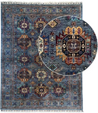 שטיח אריאנה 655 01 כחול 257*172 | ARIANA