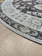 שטיח כביס עגול קייסי 702 01 | CASEY