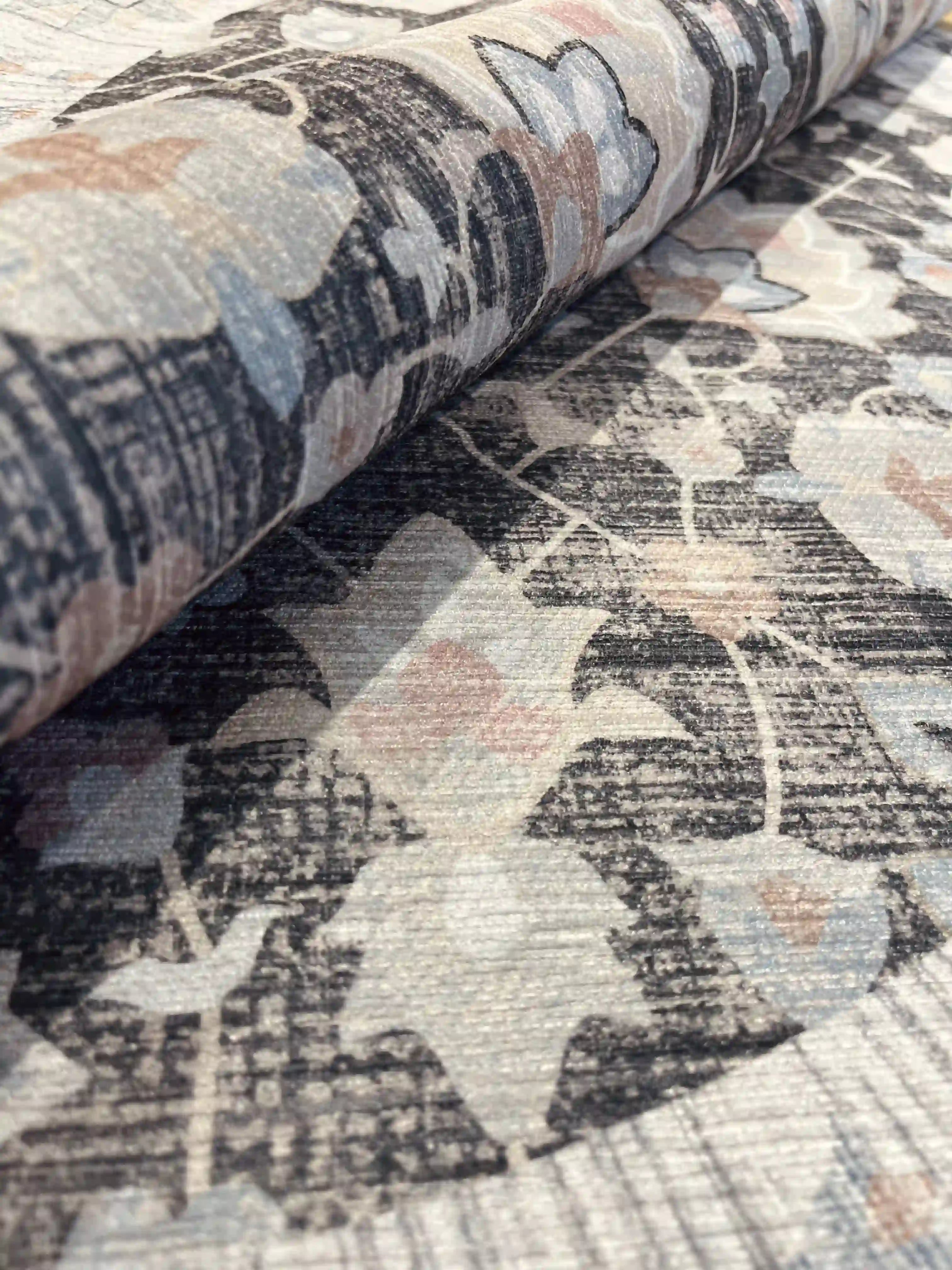 שטיח כביס עגול קייסי 702 01 | CASEY