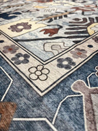 שטיח כביס קייסי 702 02 כחול | CASEY