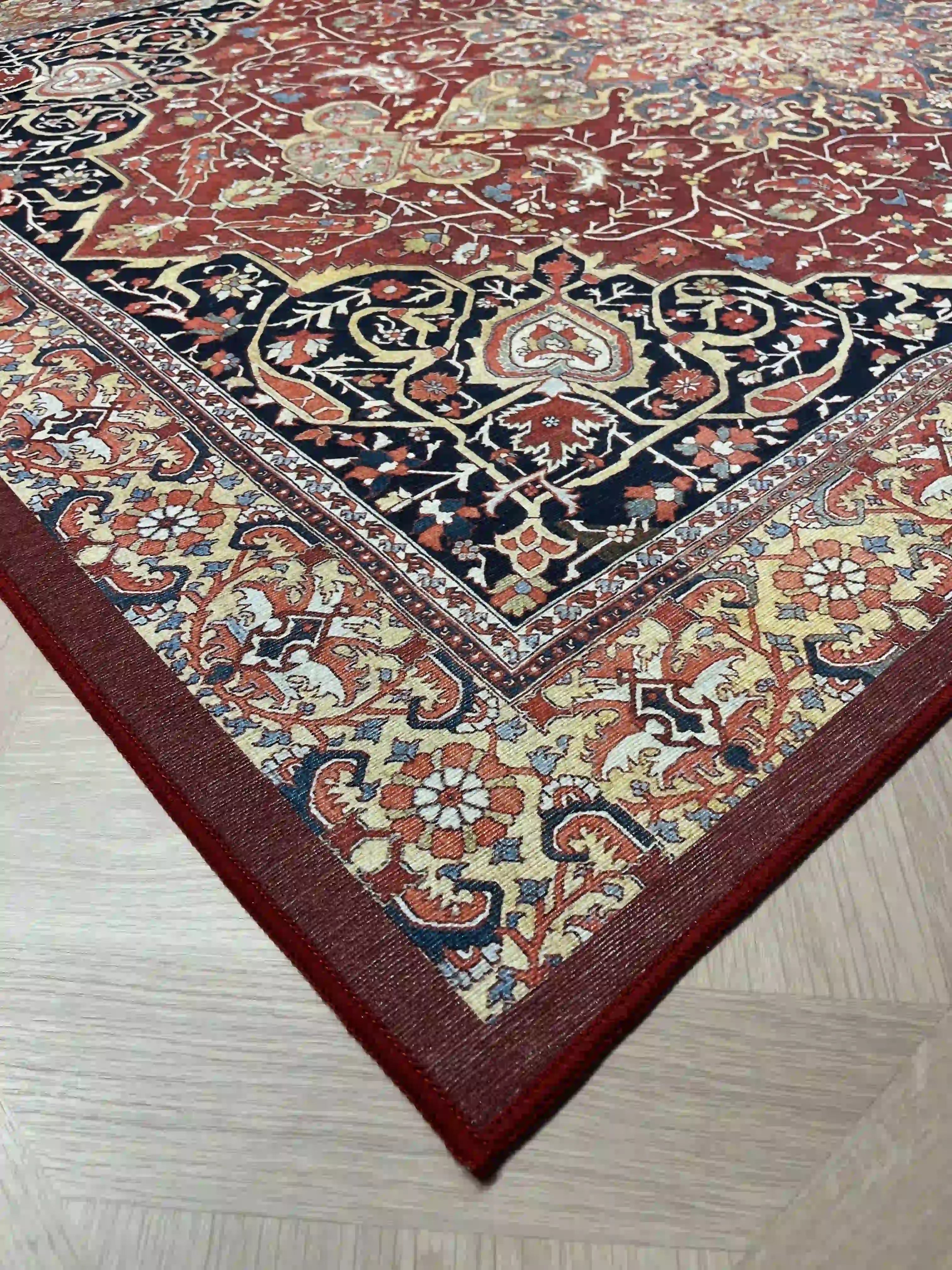 שטיח כביס קייסי 702 03 אדום | CASEY