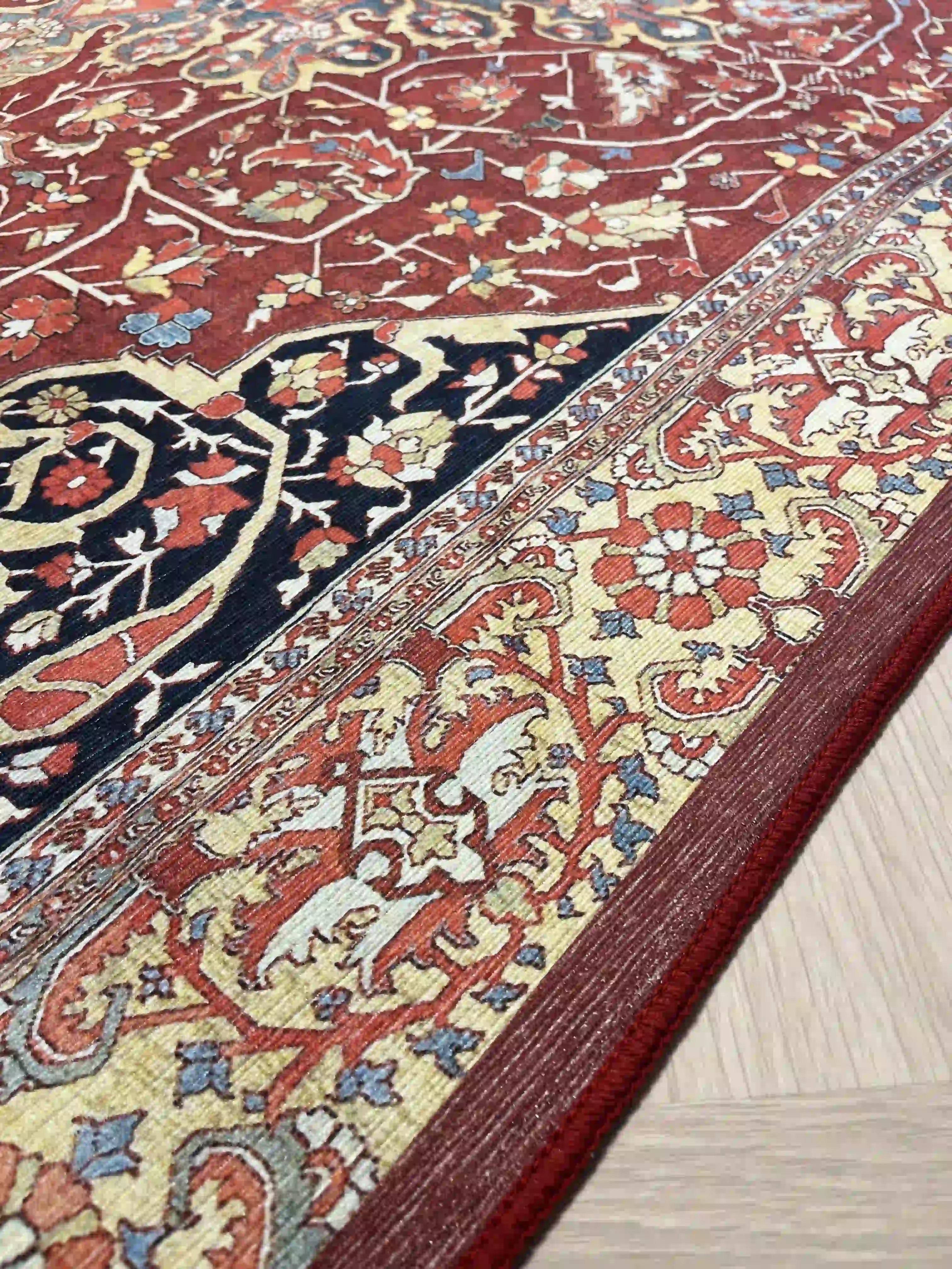 שטיח כביס קייסי 702 03 אדום | CASEY