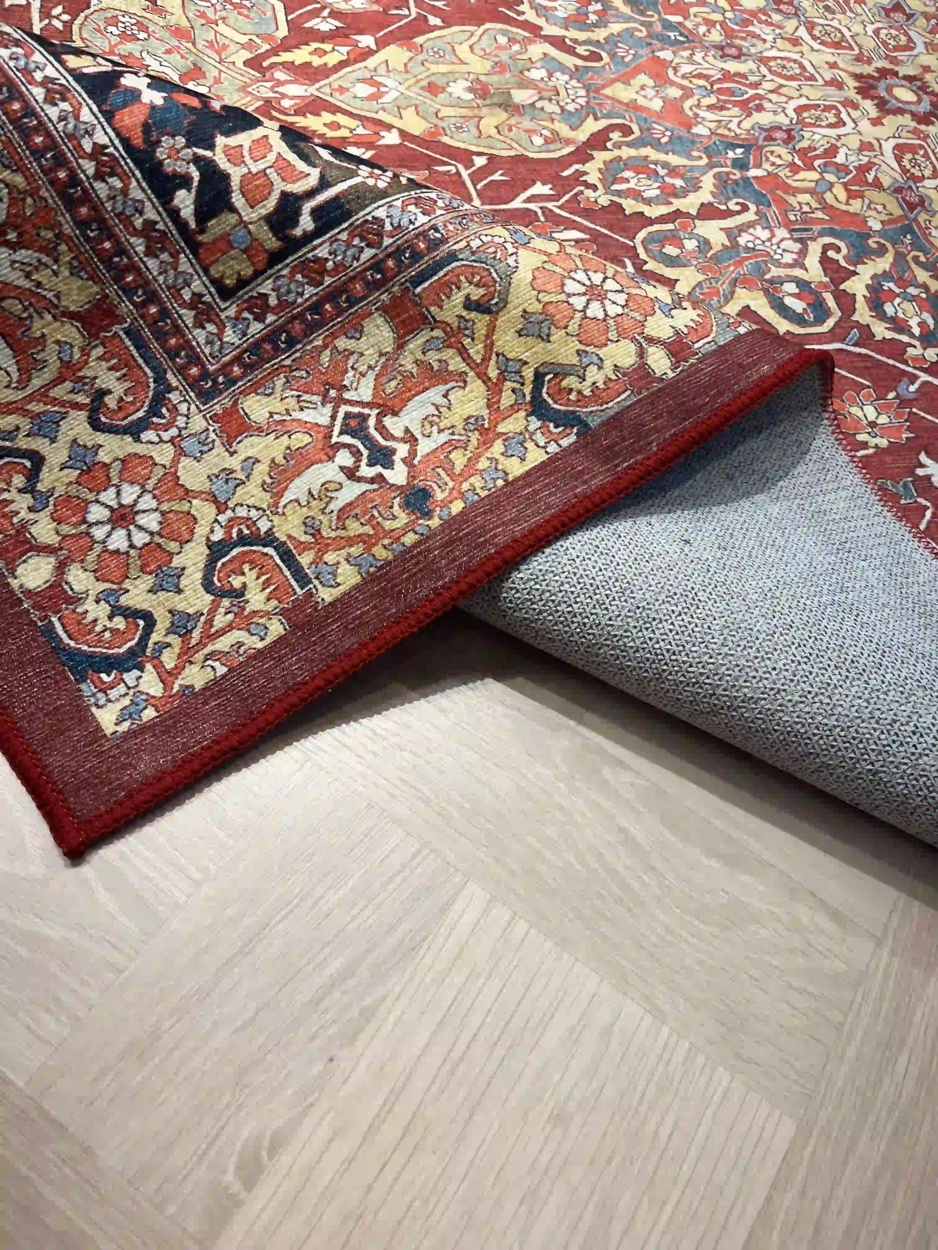 שטיח כביס קייסי 702 03 אדום | CASEY