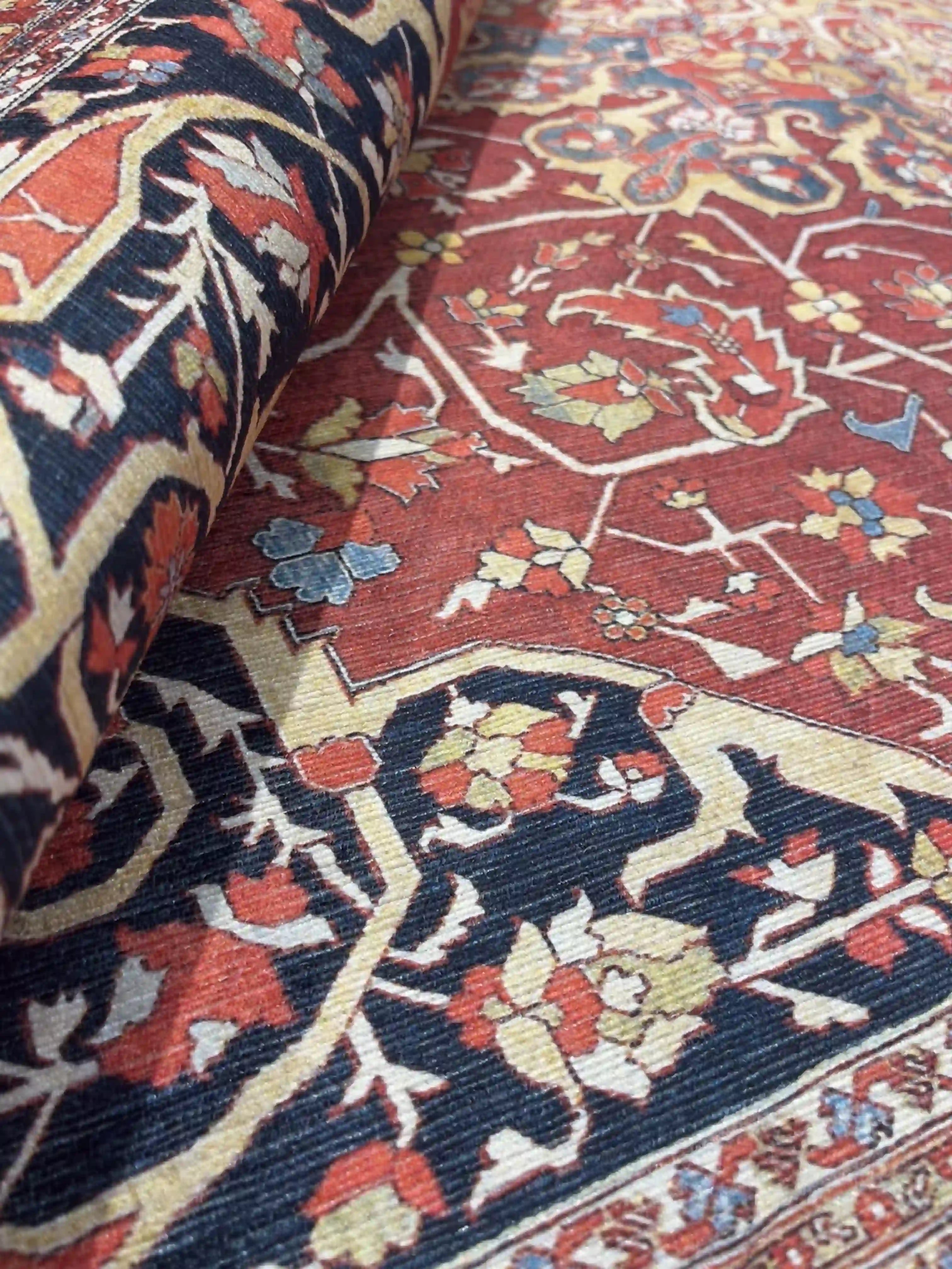 שטיח כביס קייסי 702 03 אדום | CASEY