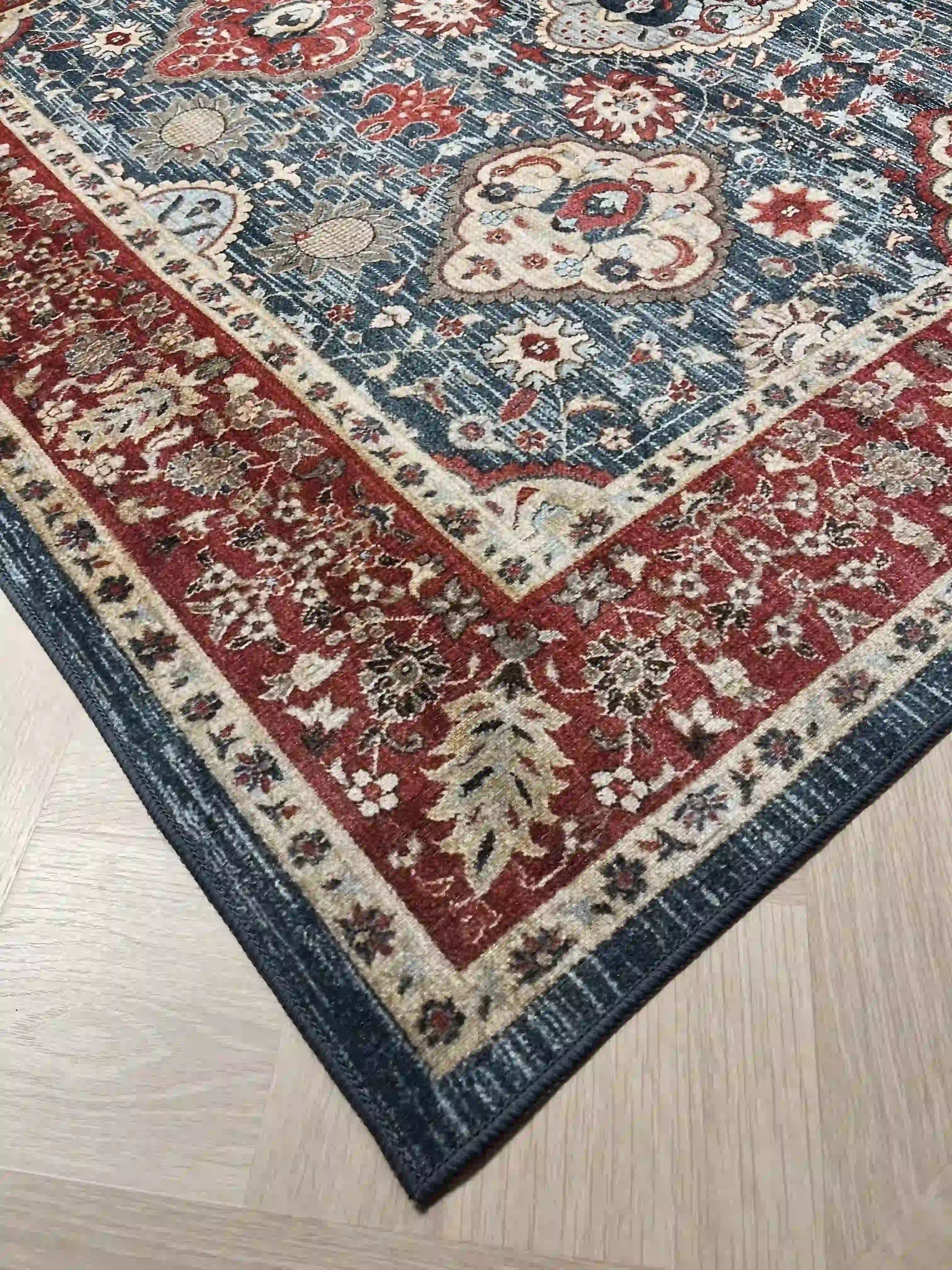 שטיח כביס קייסי 702 04 אדום/כחול | CASEY