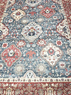 שטיח כביס קייסי 702 04 אדום/כחול | CASEY