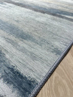 שטיח כביס אבסטרקט קייסי 702 05 כחול | CASEY