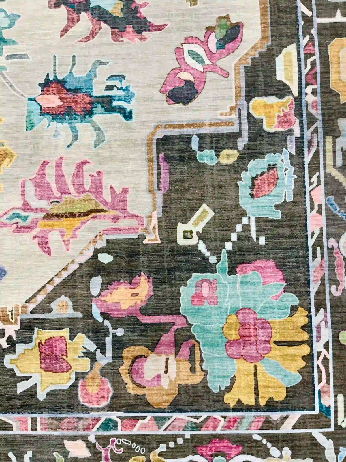 שטיח כביס פרסקו וינטג' 704 01 צבעוני | FRESCO