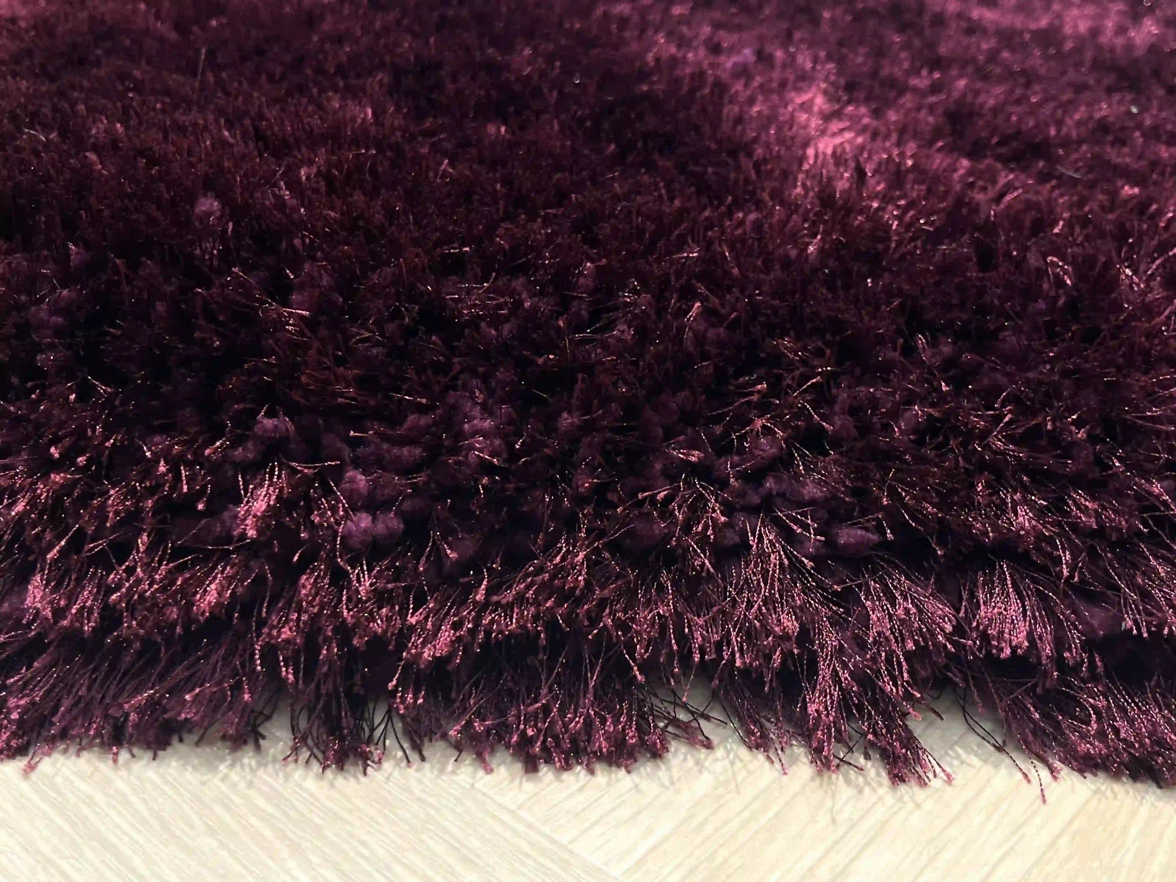 Purple shaggy carpet 750 SHAGGY