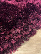 Purple shaggy carpet 750 SHAGGY