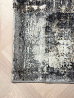 Brussels carpet beige/black 857 | BRUSSEL