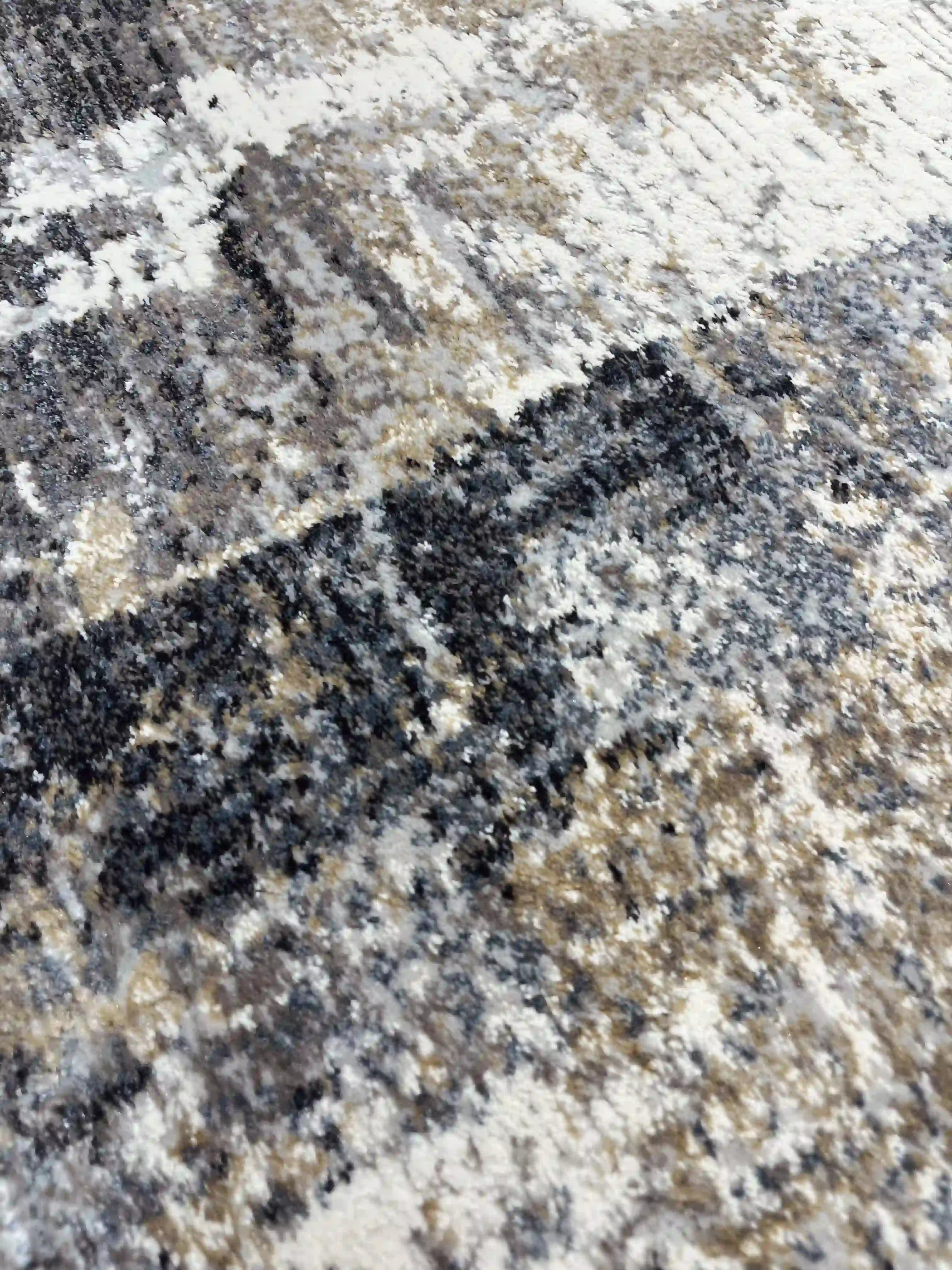 Brussels carpet beige/black 857 | BRUSSEL