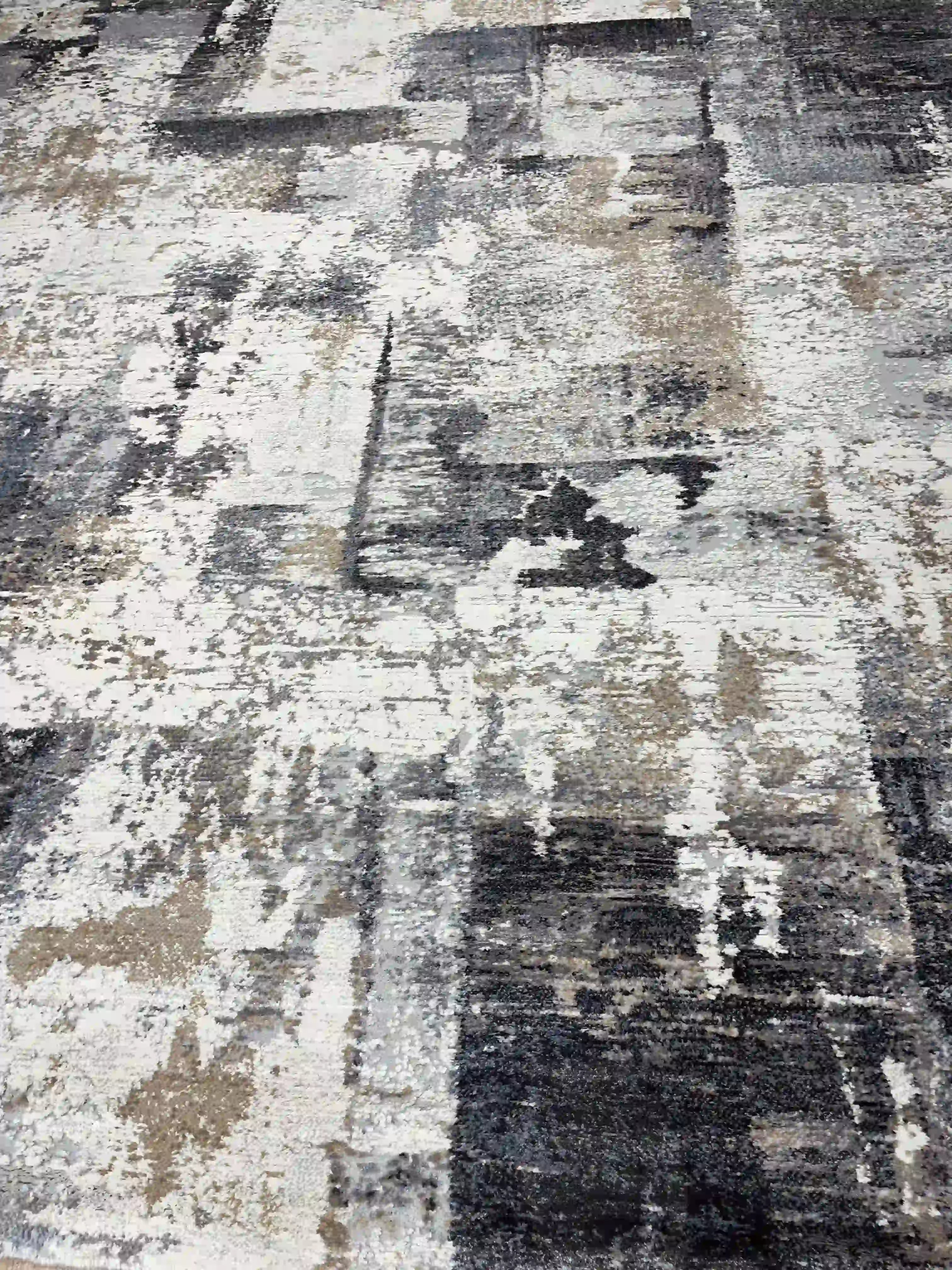 Brussels carpet beige/black 857 | BRUSSEL