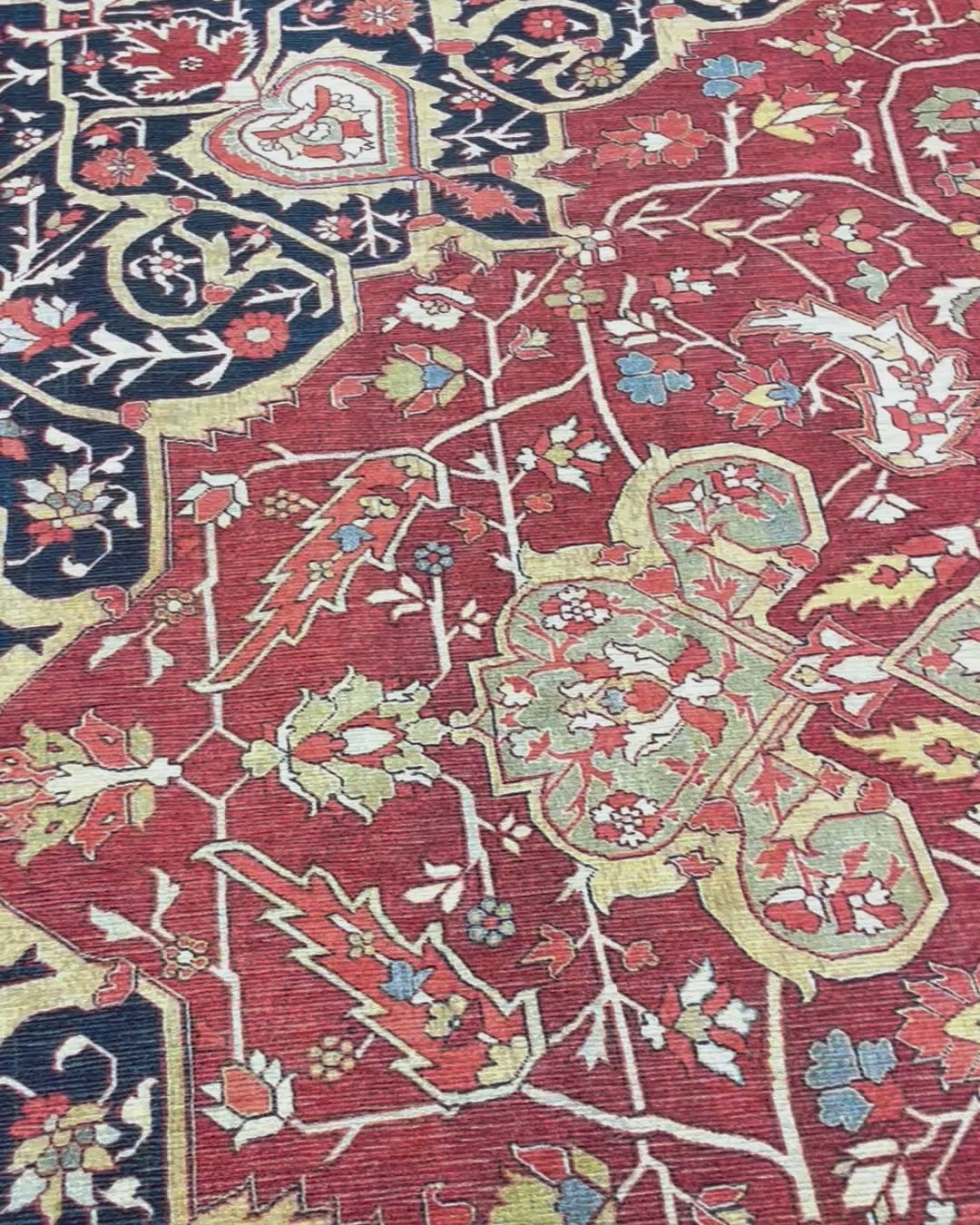 שטיח כביס קייסי 702 03 אדום | CASEY