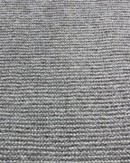 Natural smooth loop pile carpet 310 white/dark grey | CREATION