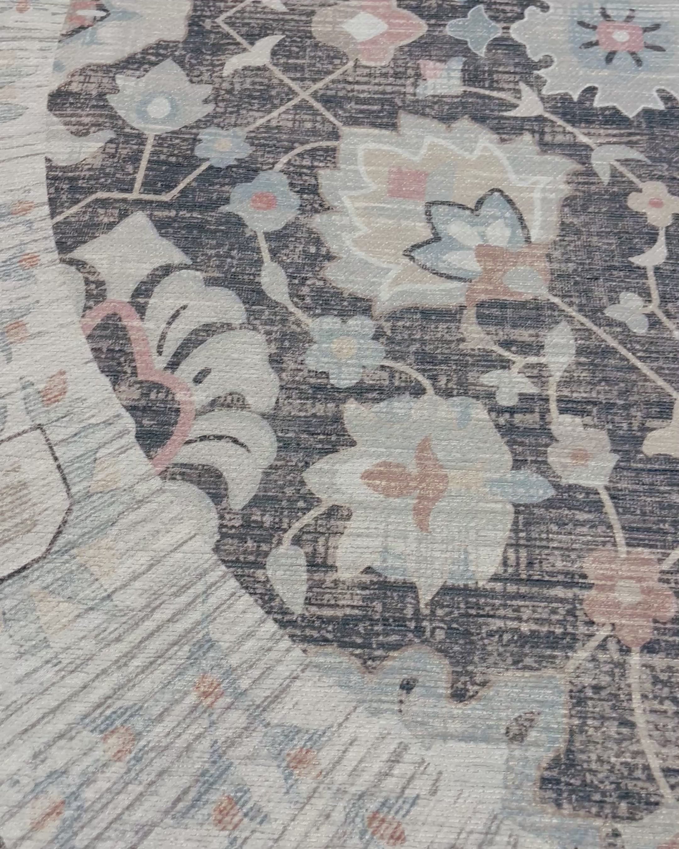 שטיח כביס עגול קייסי 702 01 | CASEY